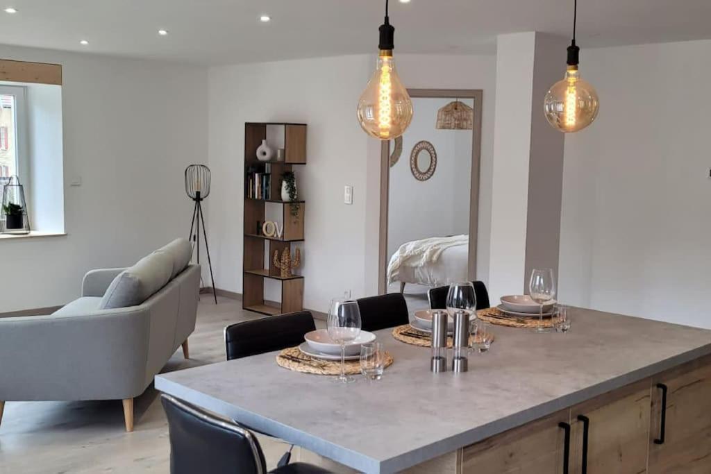 Superbe Appartement Neuf Et Cosy 77 M2 Villers-le-Lac Extérieur photo